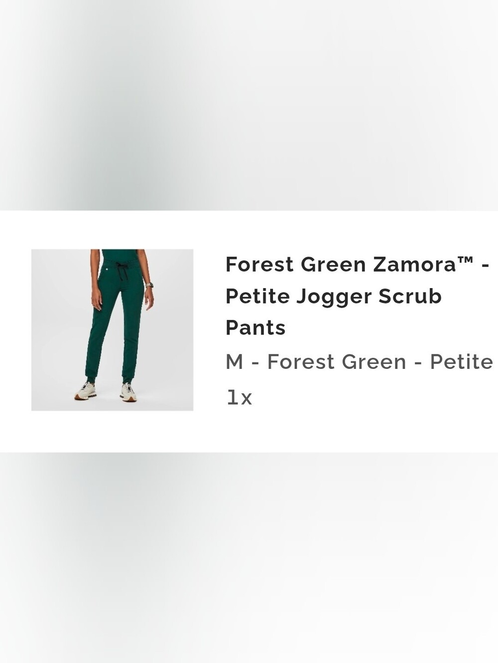 Figs Zamora Petite Jogger Scrub Pants M/P